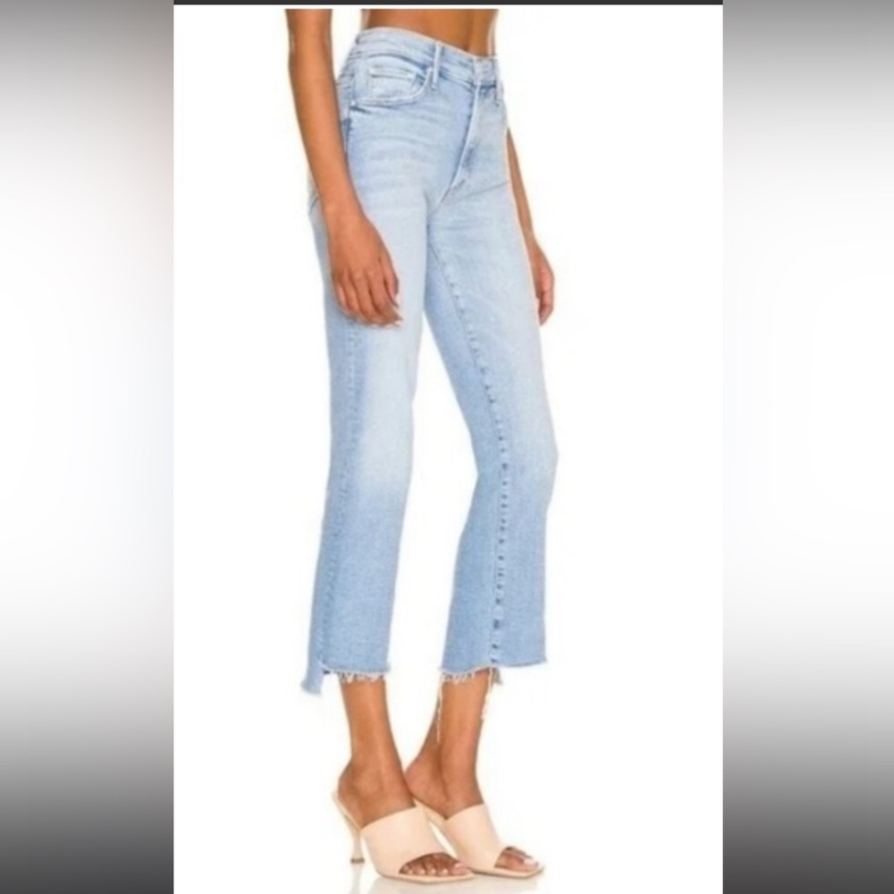 MOTHER THE INSIDER CROP STEP FRAY IN LIMITED EDITION SIZE 32